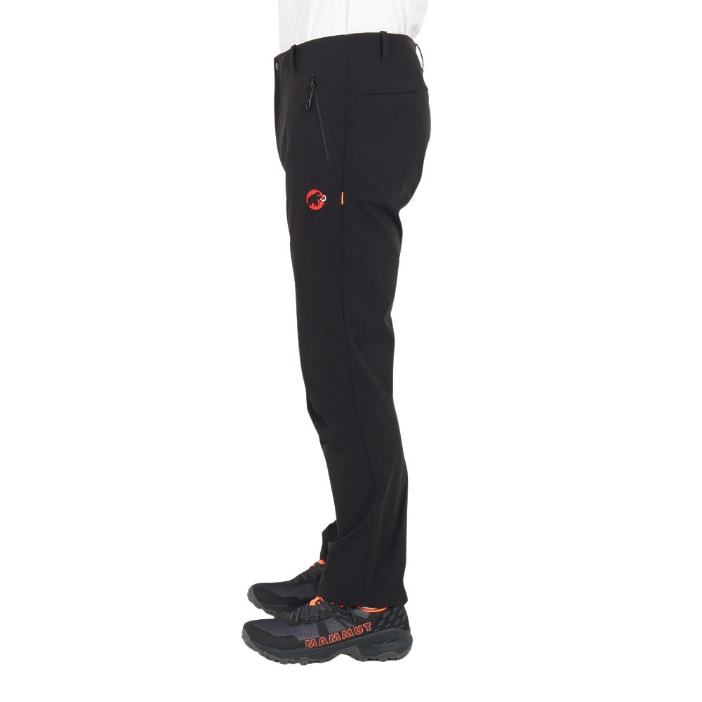 マムート（MAMMUT）（メンズ）軽量 撥水 ストレッチ パンツ ボトム Trekkers 3.0 SO Pants AF Men 1021-00413-0001 ブラック
