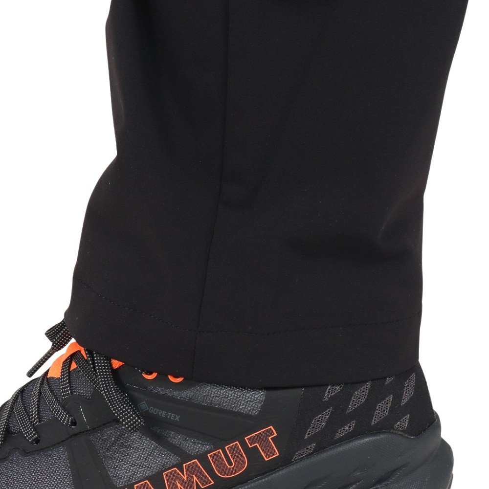 マムート（MAMMUT）（メンズ）軽量 撥水 ストレッチ パンツ ボトム Trekkers 3.0 SO Pants AF Men 1021-00413-0001 ブラック