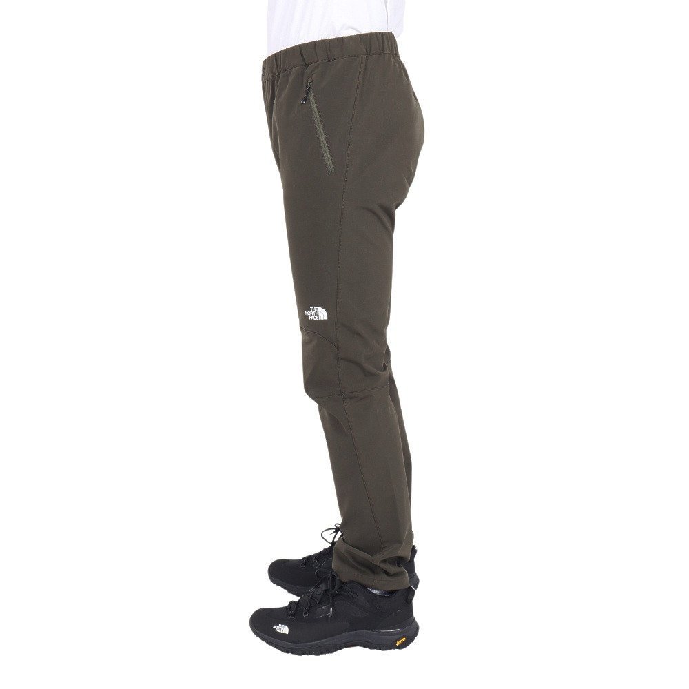 パンツ ボトム アルパインライトパンツ NB32301 NT カーキ 春 ストレッチ ウエスト調節 リラックスパンツ 3