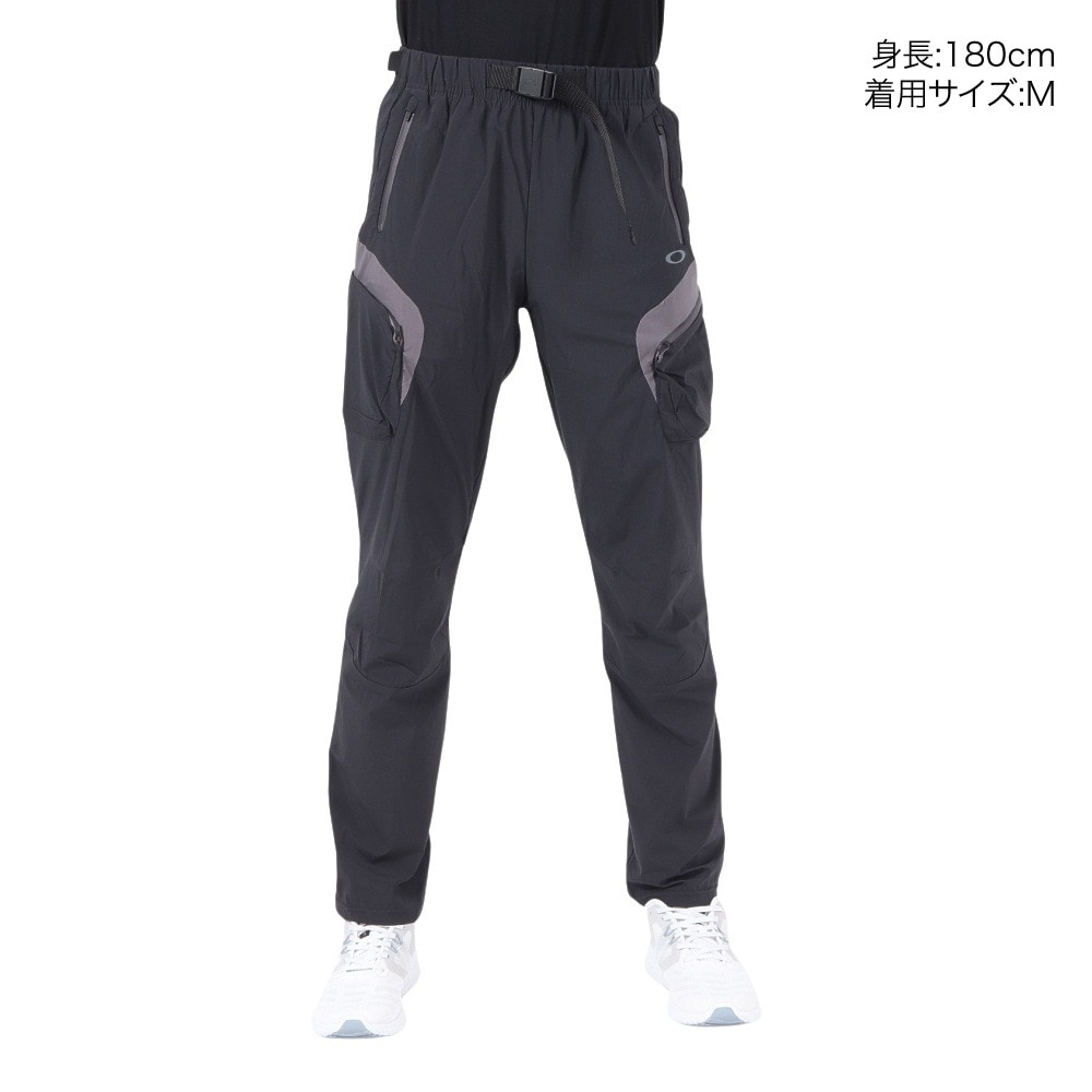 オークリー（OAKLEY）（メンズ）カーゴパンツ ボトム Latitude Wr Pant FOA404284-02E ブラック