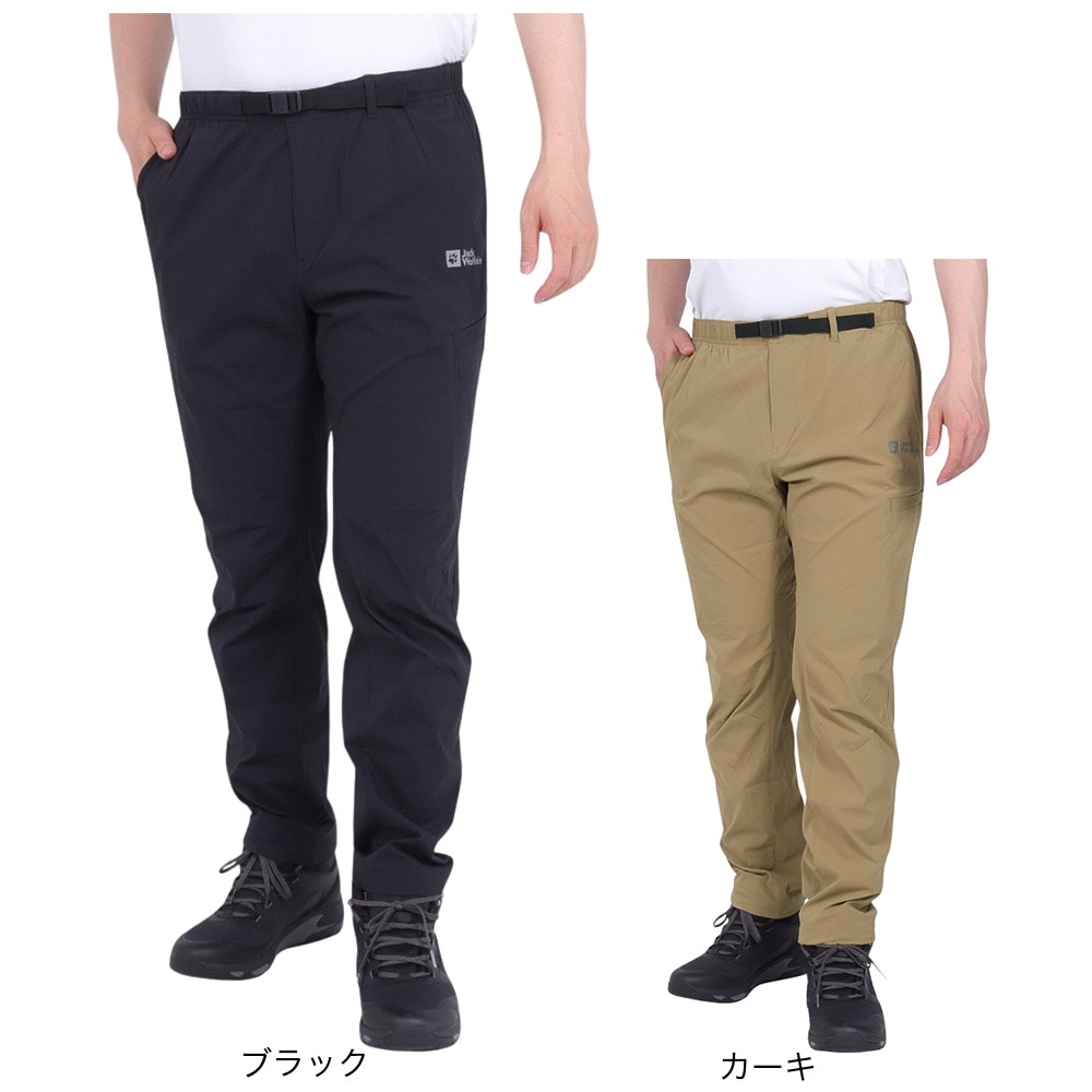 ジャックウルフスキン（JackWolfskin）（メンズ）カーゴパンツ ボトム ウッドランド トレイルパンツ 5027593-5153