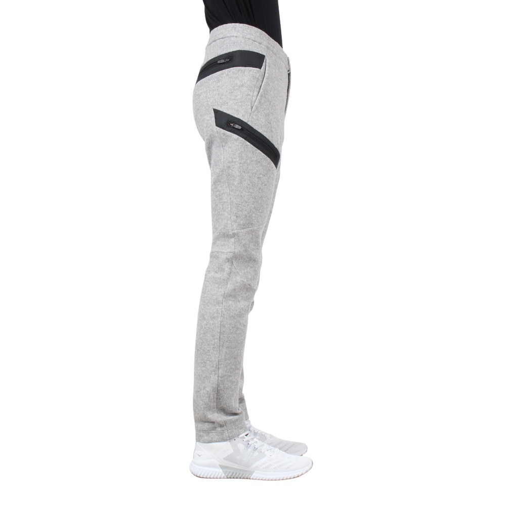 POLEWARDS（メンズ）ニットフリースパンツ PW28JF67LGRY