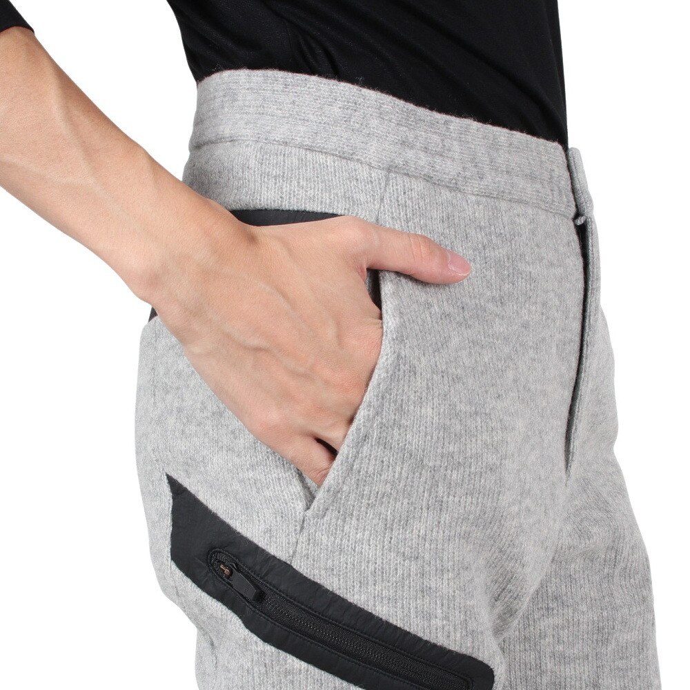 POLEWARDS（メンズ）ニットフリースパンツ PW28JF67LGRY