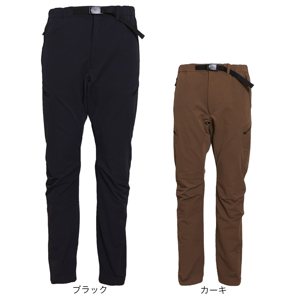 カーキ カーゴパンツ ジッパーポケット付き GRANCY】ZipDesign
