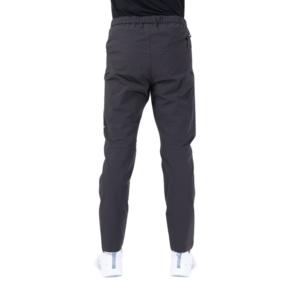 POLEWARDS（メンズ）パンツ ボトム サーマライニング トレックパンツ PW2QJD11 BLK ブラック ストレッチ 高耐久 撥水