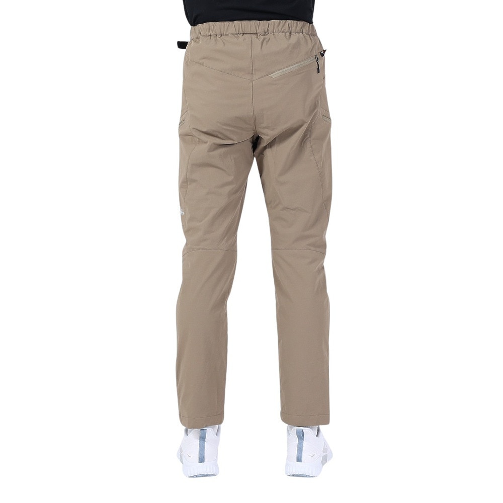 POLEWARDS（メンズ）パンツ ボトム サーマライニング トレックパンツ PW2QJD11 D.BEG ベージュ 耐久性 撥水 ストレッチ