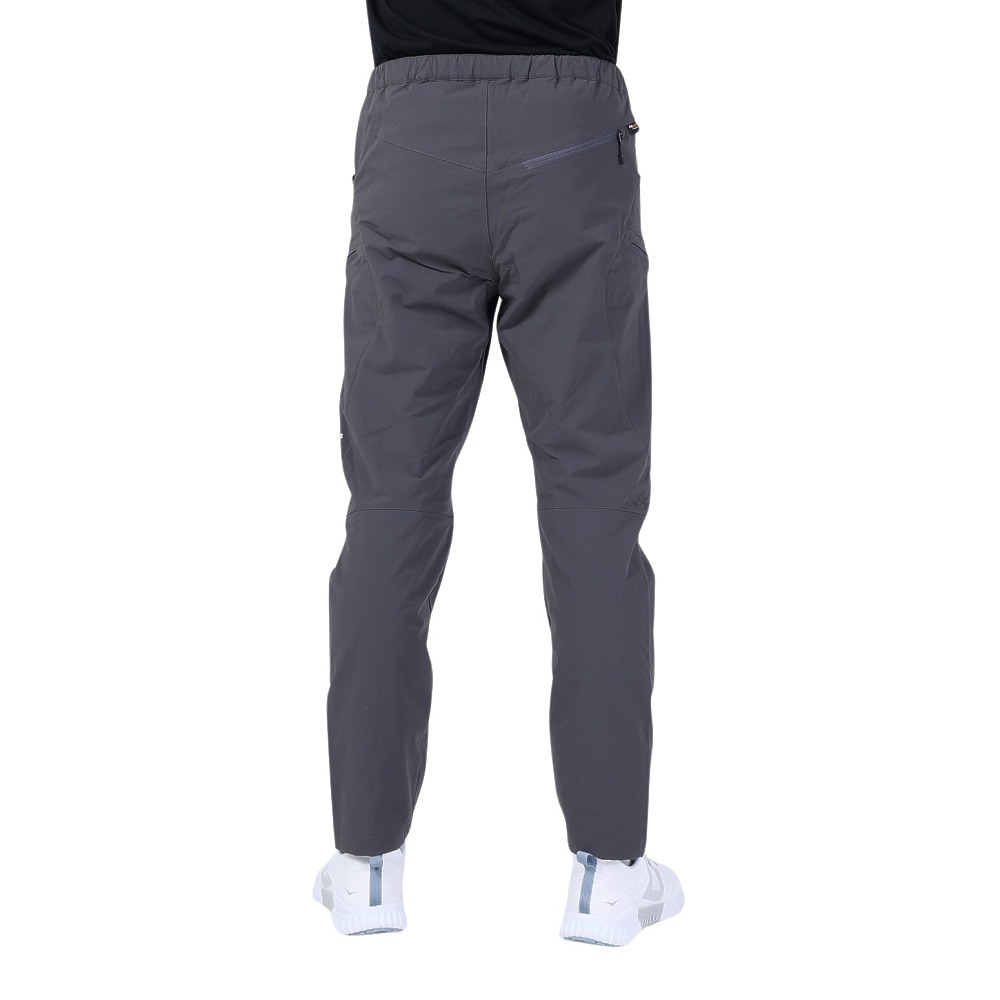POLEWARDS（メンズ）パンツ ボトム サーマライニング トレックパンツ PW2QJD11 D.GRY グレー 耐久性 撥水 ストレッチ