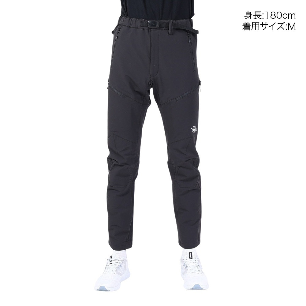 POLEWARDS（メンズ）パンツ ボトム デュラブル サーモトレックパンツ PW2QJD12 BLK ブラック 高耐久 撥水 ストレッチ