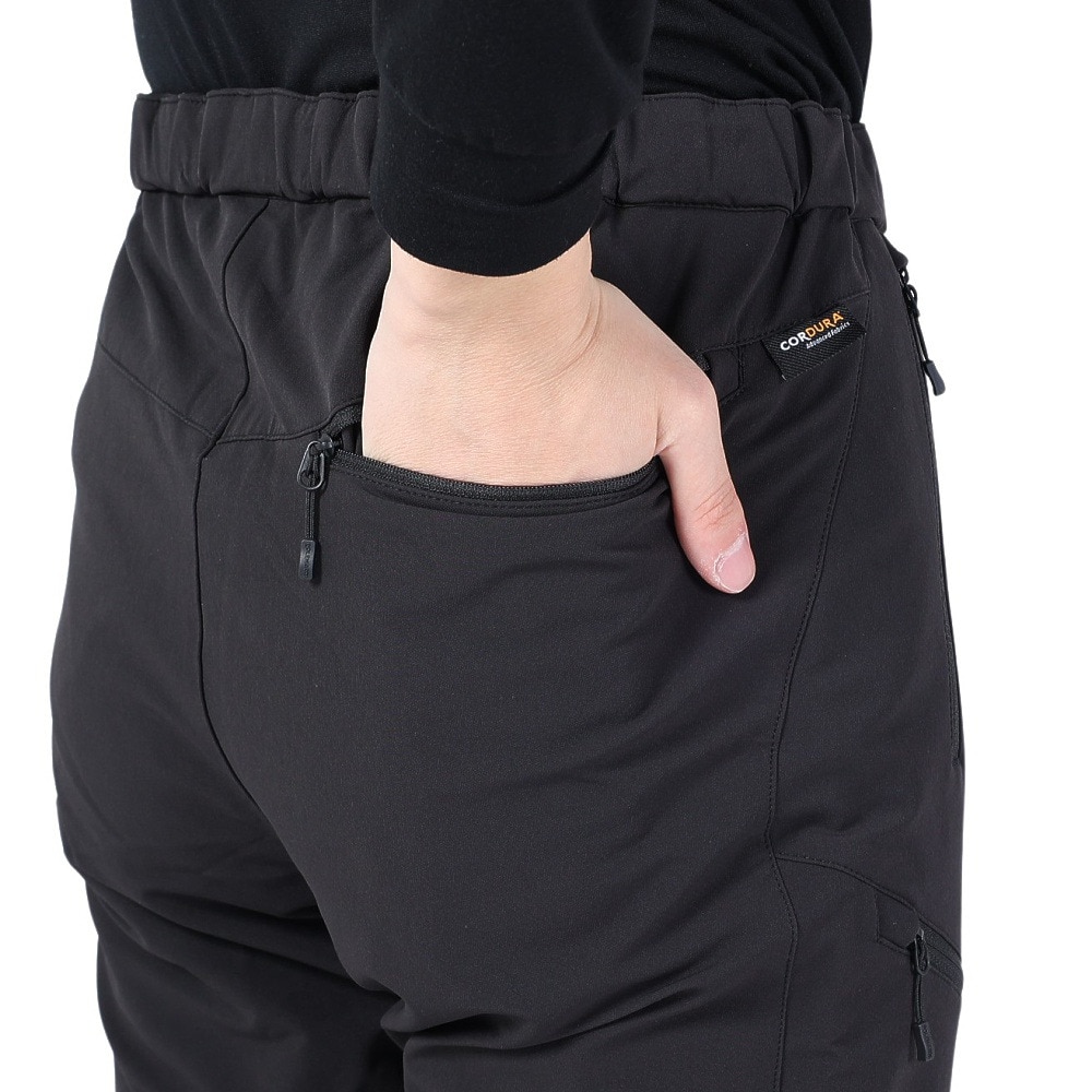 POLEWARDS（メンズ）パンツ ボトム デュラブル サーモトレックパンツ PW2QJD12 BLK ブラック 高耐久 撥水 ストレッチ