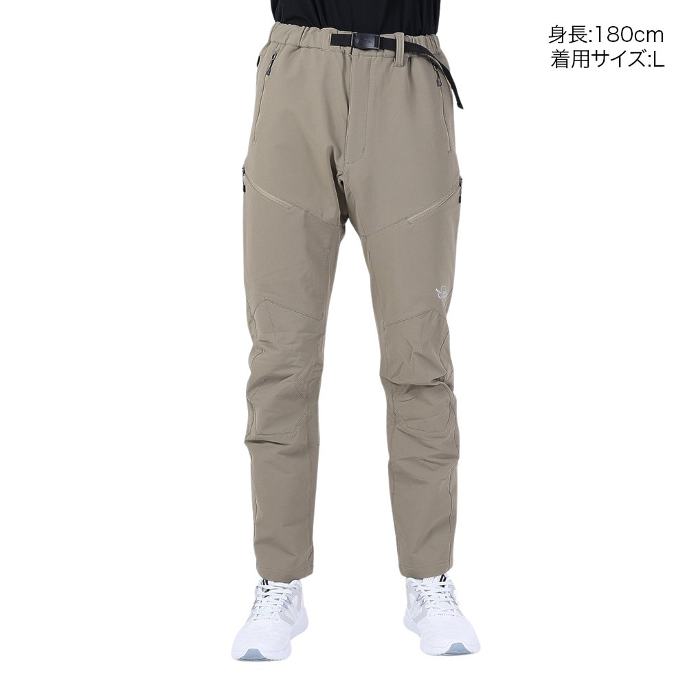 POLEWARDS（メンズ）パンツ ボトム デュラブル サーモトレックパンツ PW2QJD12 L.KAK カーキ 高耐久 撥水 ストレッチ