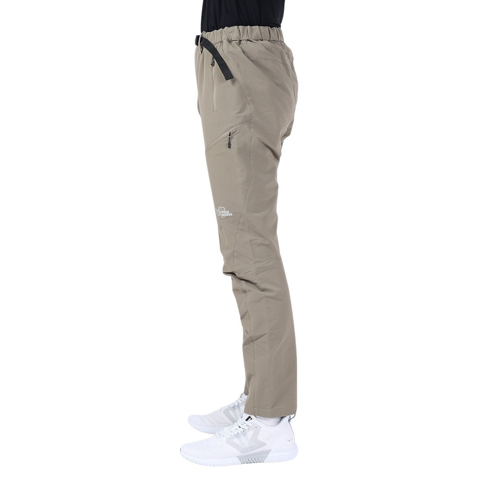 POLEWARDS（メンズ）パンツ ボトム デュラブル サーモトレックパンツ PW2QJD12 L.KAK カーキ 高耐久 撥水 ストレッチ