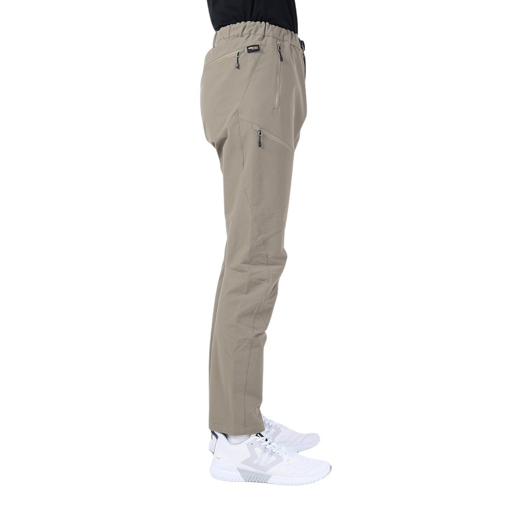 POLEWARDS（メンズ）パンツ ボトム デュラブル サーモトレックパンツ PW2QJD12 L.KAK カーキ 高耐久 撥水 ストレッチ