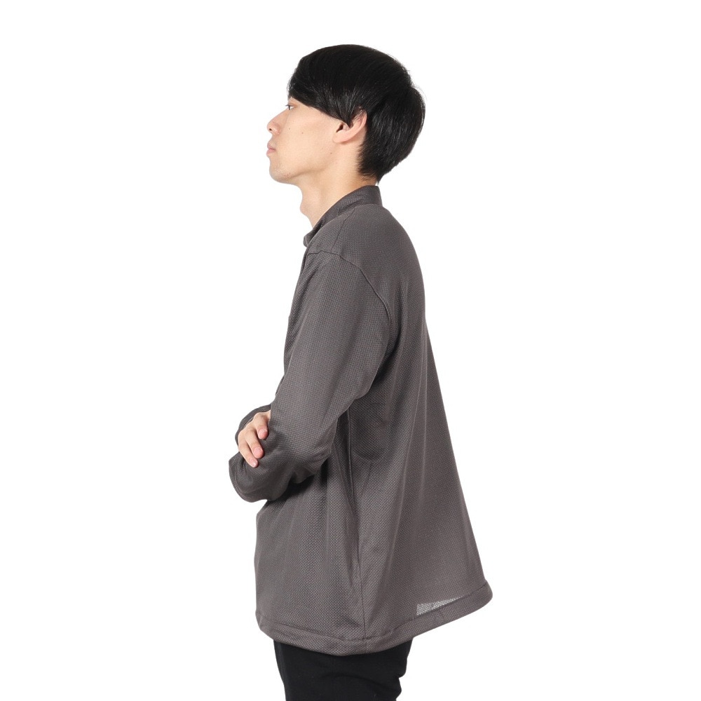 ジャックウルフスキン（JackWolfskin）（メンズ）テックフレックス ワームハーフジップ A63215-6945