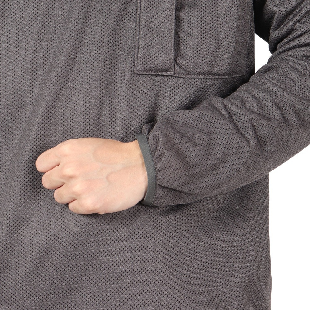 ジャックウルフスキン（JackWolfskin）（メンズ）テックフレックス ワームハーフジップ A63215-6945