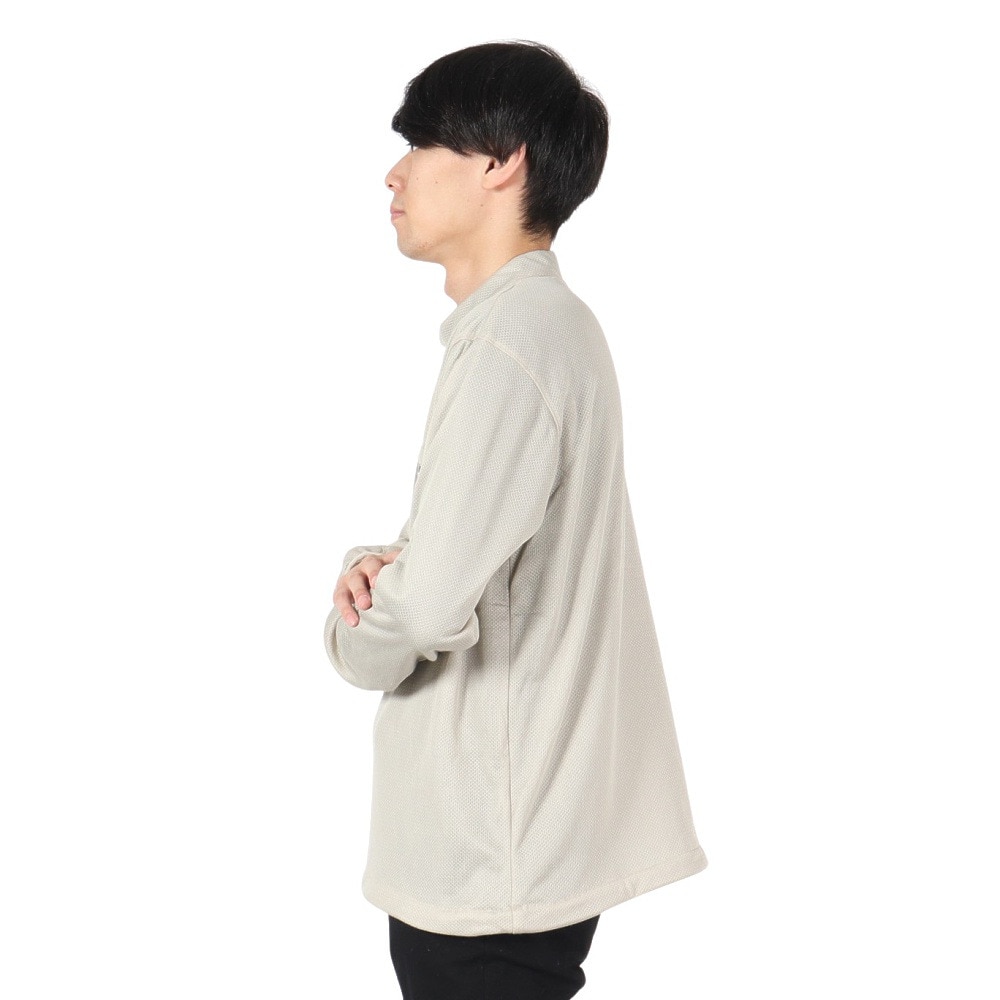 ジャックウルフスキン（JackWolfskin）（メンズ）テックフレックス ワームハーフジップ A63215-A0029