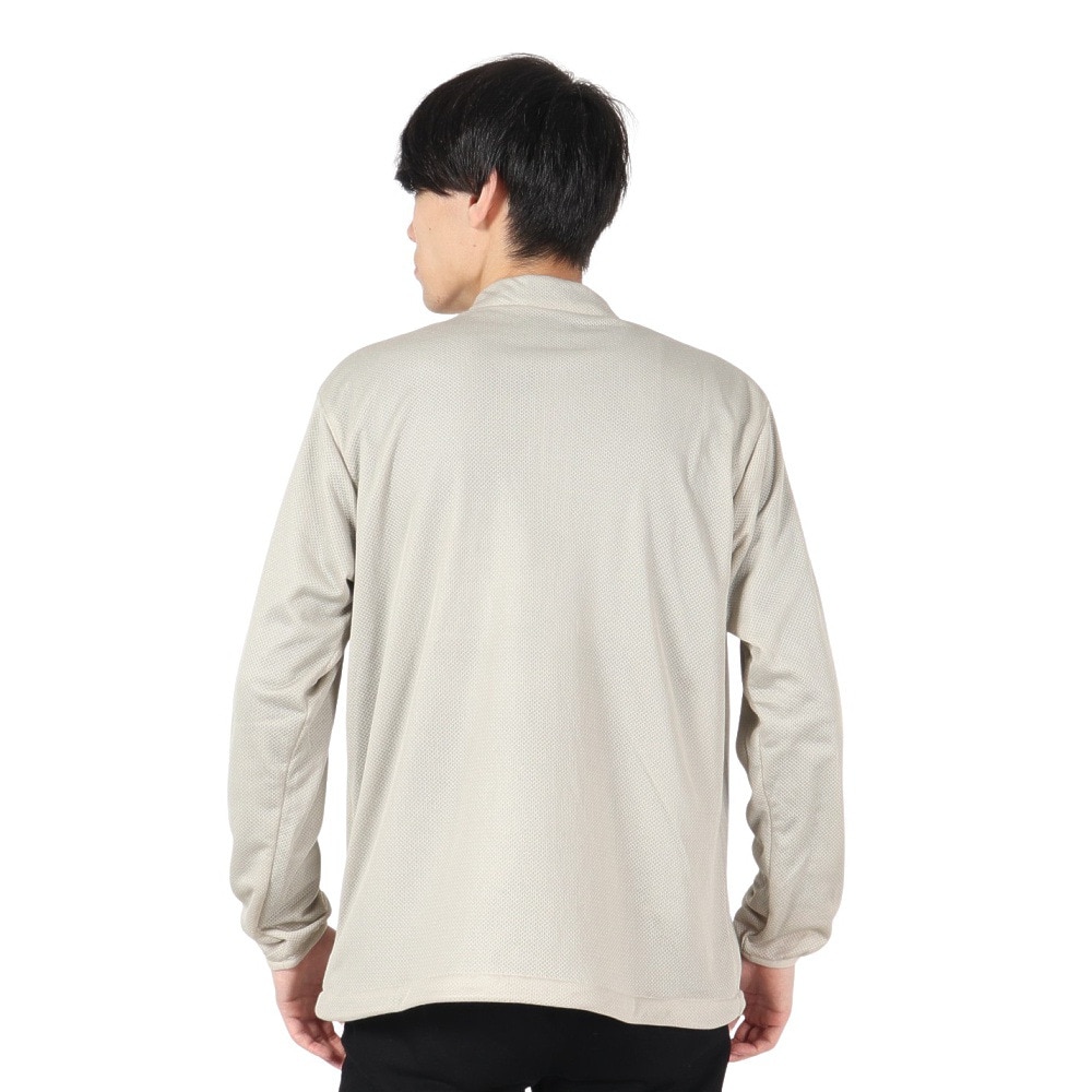 ジャックウルフスキン（JackWolfskin）（メンズ）テックフレックス ワームハーフジップ A63215-A0029