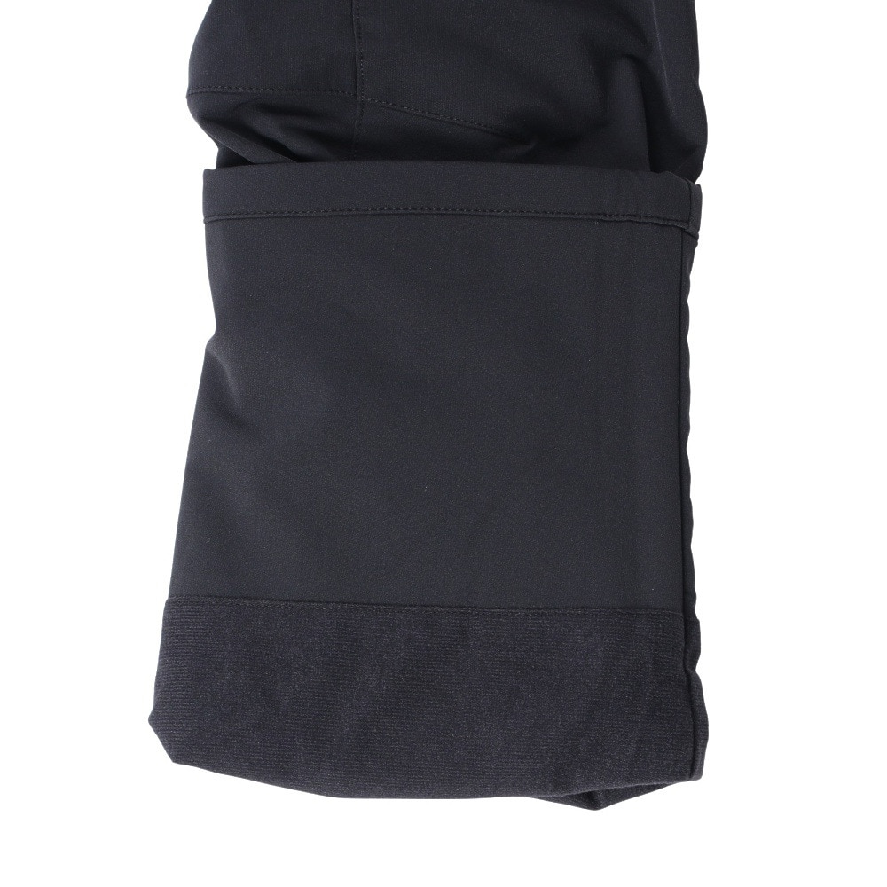 POLEWARDS（メンズ）パンツ ボトム サーマルライニング トレックパンツ PW2SJD03 BLK ブラック ストレッチ 保温 