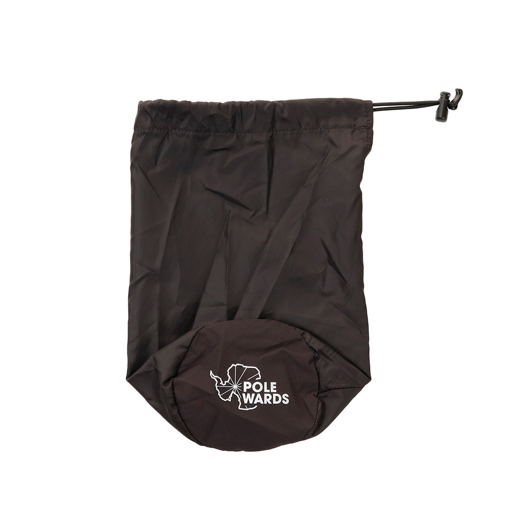 POLEWARDS（メンズ）レインパンツ SYMPATEX ストレッチガイドパンツ PW22JD05 BLK ブラック 収納袋付 防水 防風