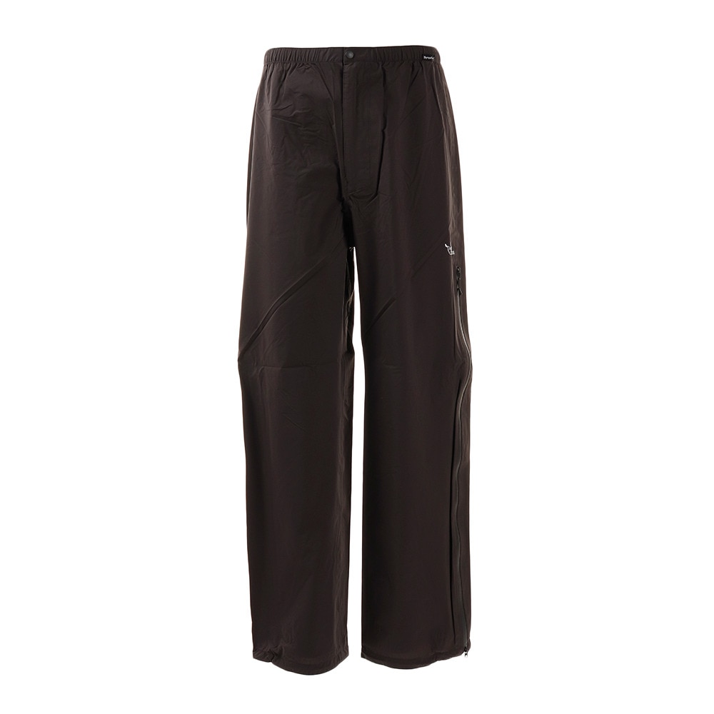 POLEWARDS（メンズ）レインパンツ SYMPATEX ストレッチガイドパンツ PW22JD05 BLK ブラック 収納袋付 防水 防風