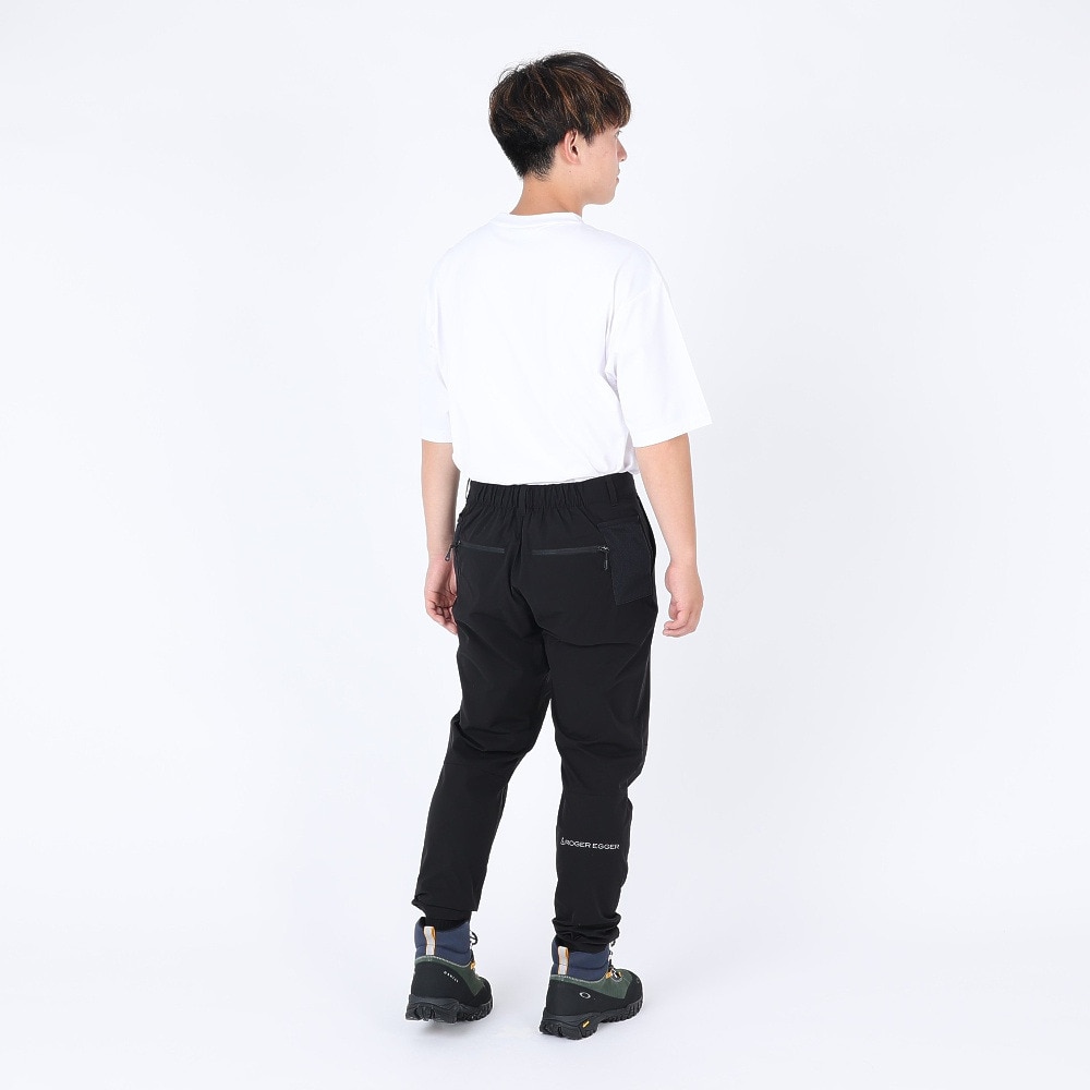 ロジャーエーガー（ROGEREGGER）（メンズ）スイスブランド 撥水 4Way ストレッチ マルチポケット テーパード パンツ RE23SVT5610022BLK ブラック