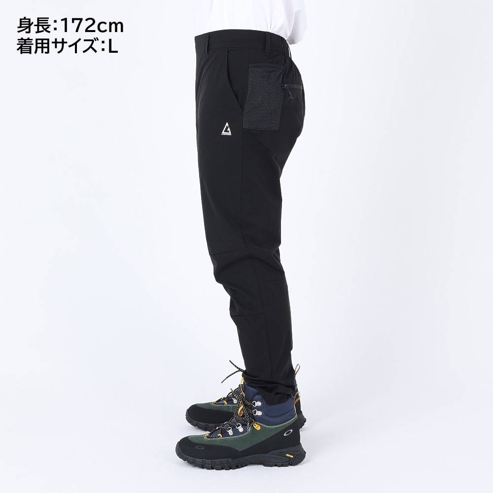 ロジャーエーガー（ROGEREGGER）（メンズ）スイスブランド 撥水 4Way ストレッチ マルチポケット テーパード パンツ RE23SVT5610022BLK ブラック