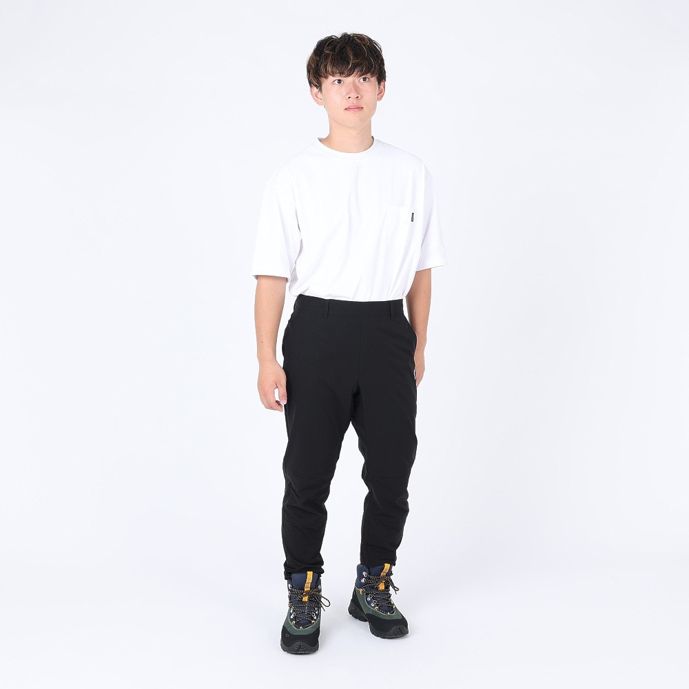 ロジャーエーガー（ROGEREGGER）（メンズ）スイスブランド 撥水 4Way ストレッチ マルチポケット テーパード パンツ RE23SVT5610022BLK ブラック
