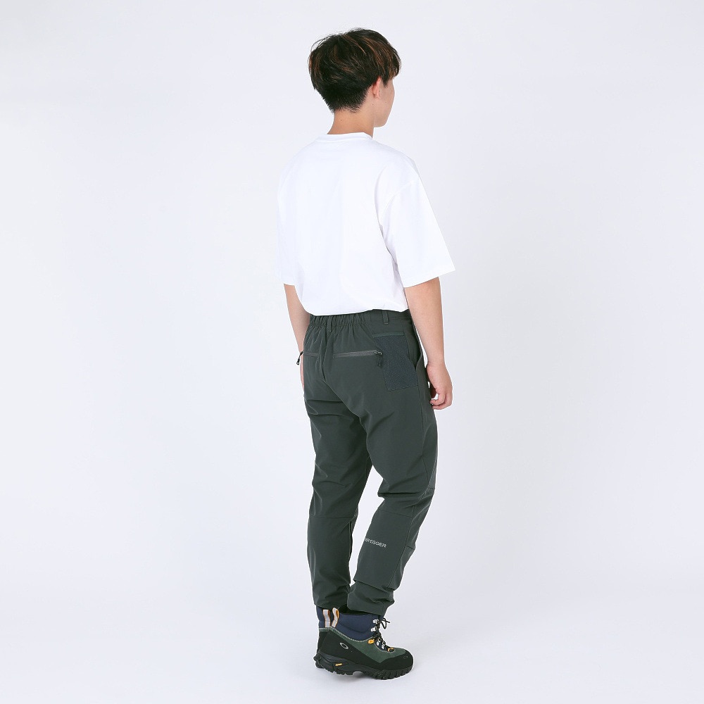 ロジャーエーガー（ROGEREGGER）（メンズ）スイスブランド 撥水 4Way ストレッチ マルチポケット テーパード パンツ RE23SVT5610022CHC チャコールグレー