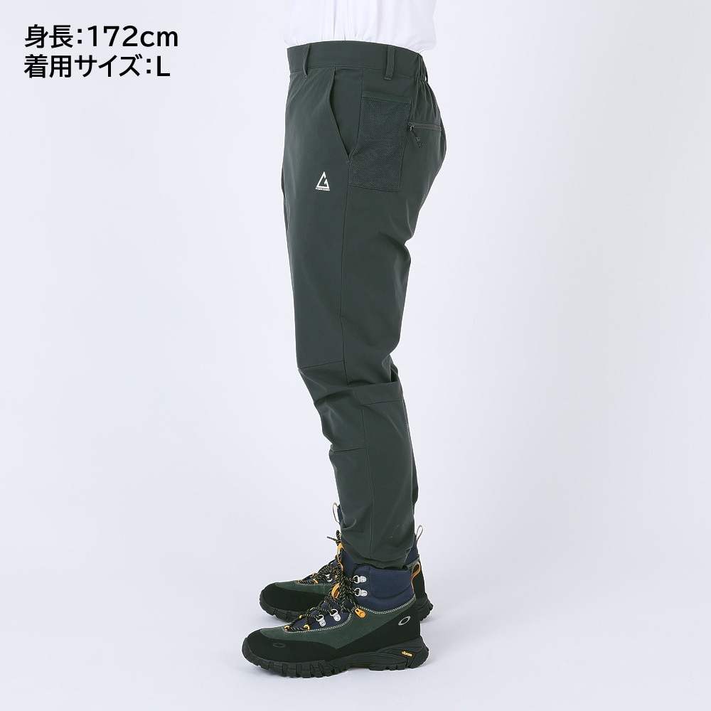 ロジャーエーガー（ROGEREGGER）（メンズ）スイスブランド 撥水 4Way ストレッチ マルチポケット テーパード パンツ RE23SVT5610022CHC チャコールグレー