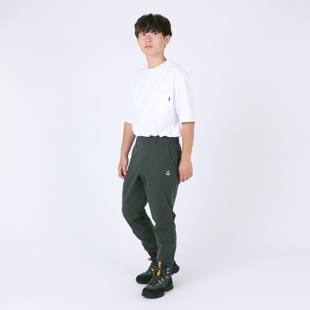 ロジャーエーガー（ROGEREGGER）（メンズ）スイスブランド 撥水 4Way ストレッチ マルチポケット テーパード パンツ RE23SVT5610022CHC チャコールグレー