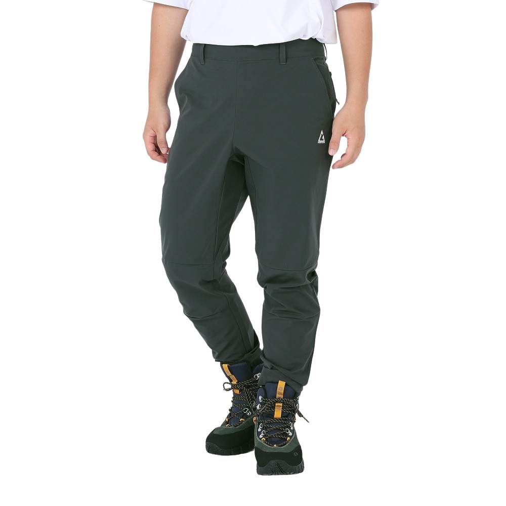 ロジャーエーガー（ROGEREGGER）（メンズ）スイスブランド 撥水 4Way ストレッチ マルチポケット テーパード パンツ RE23SVT5610022CHC チャコールグレー