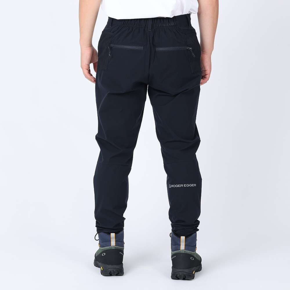 ロジャーエーガー（ROGEREGGER）（メンズ）スイスブランド 撥水 4Way ストレッチ マルチポケット テーパード パンツ RE23SVT5610022NVY ネイビー
