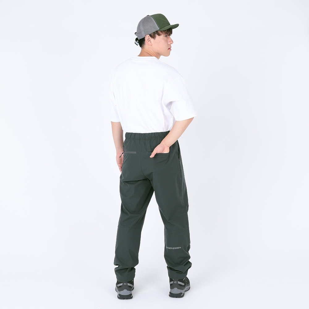 ロジャーエーガー（ROGEREGGER）（メンズ）スイスブランド 軽量 撥水 4Way ストレッチ ワイド パンツ RE23SVT5610023CHC チャコールグレー