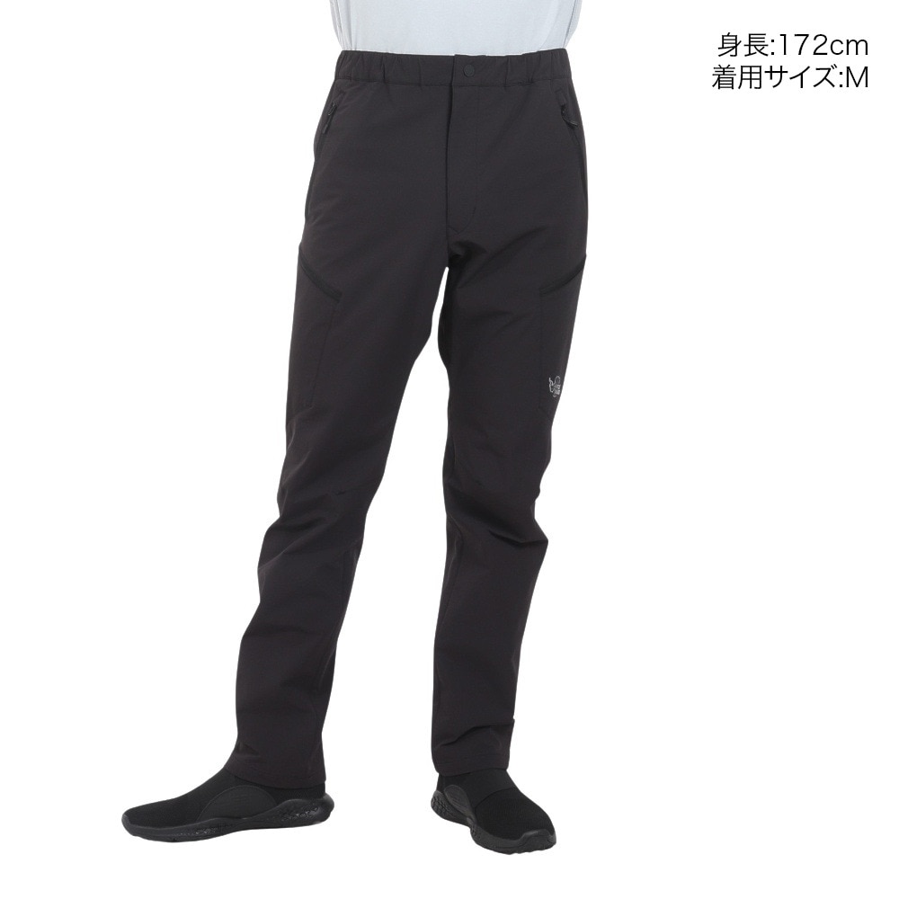 POLEWARDS（メンズ）パンツ ボトム コーデュラ フレックスパンツ PW2PJD06 BLK ブラック