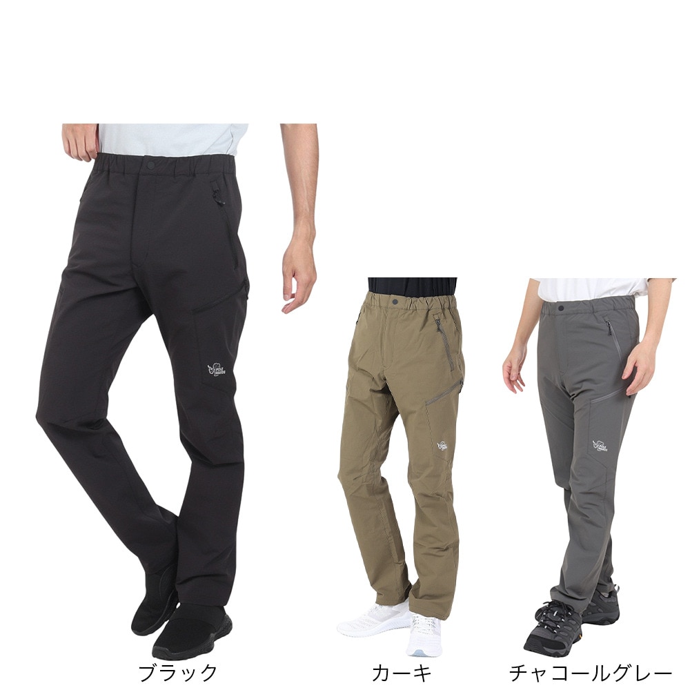 POLEWARDS（メンズ）パンツ ボトム コーデュラ フレックスパンツ PW2PJD06 KHK カーキ 耐久性 撥水 軽量