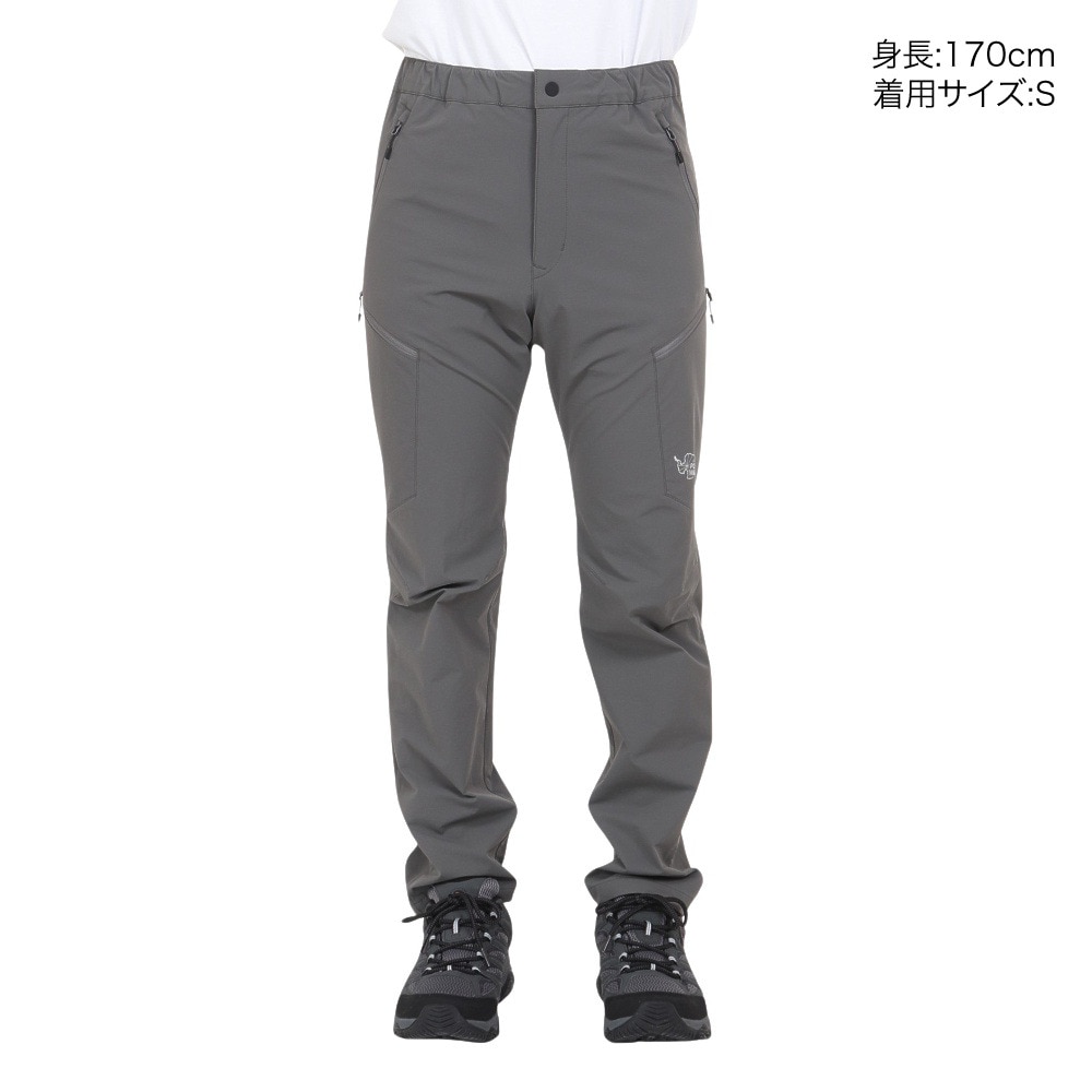 POLEWARDS（メンズ）パンツ ボトム コーデュラ フレックスパンツ PW2PJD06 GMT チャコールグレー 耐久性 撥水 軽量