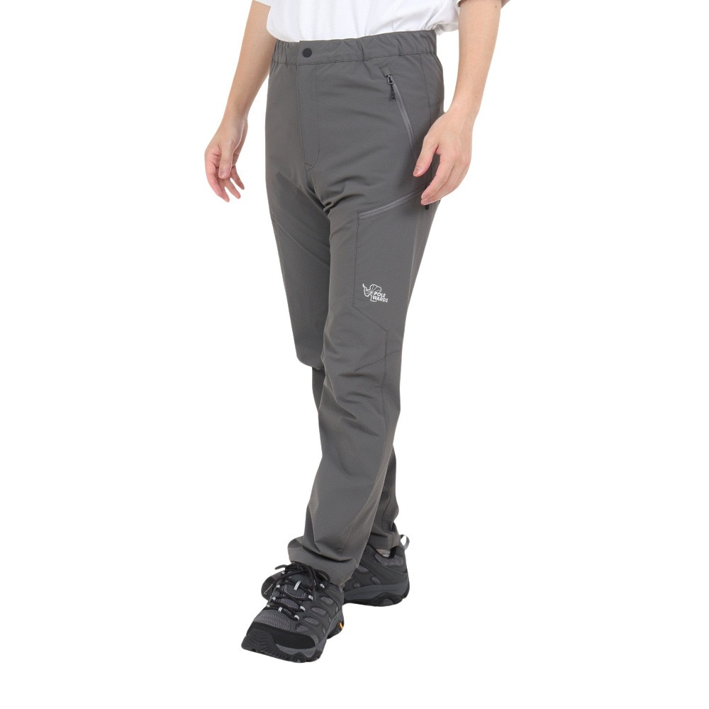POLEWARDS（メンズ）パンツ ボトム コーデュラ フレックスパンツ PW2PJD06 GMT チャコールグレー 耐久性 撥水 軽量