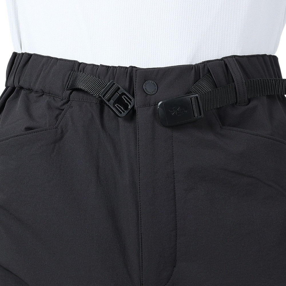 POLEWARDS（メンズ）パンツ ボトム CODURA LIGHT トレッキングパンツ PW2RJD07 BLK ブラック ストレッチ 高耐久