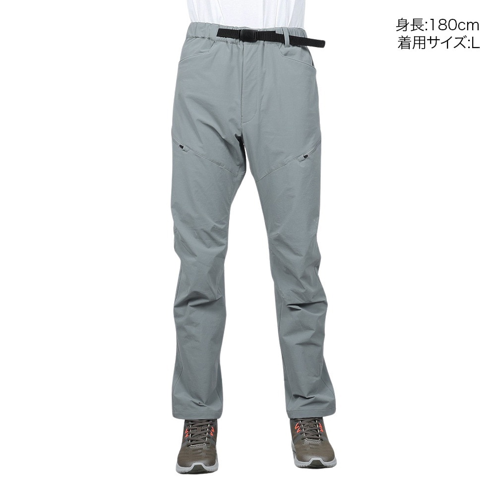 POLEWARDS（メンズ）パンツ ボトム CORDURA LIGHT トレッキングパンツ PW2RJD07 LGRY グレー ストレッチ 高耐久