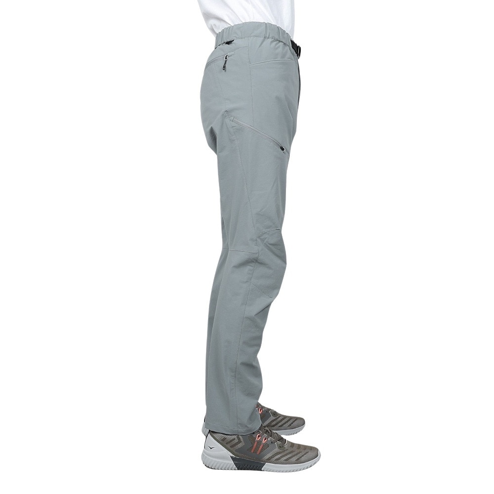 POLEWARDS（メンズ）パンツ ボトム CORDURA LIGHT トレッキングパンツ PW2RJD07 LGRY グレー ストレッチ 高耐久