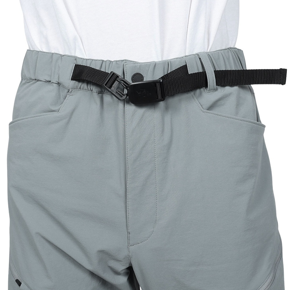 POLEWARDS（メンズ）パンツ ボトム CORDURA LIGHT トレッキングパンツ PW2RJD07 LGRY グレー ストレッチ 高耐久