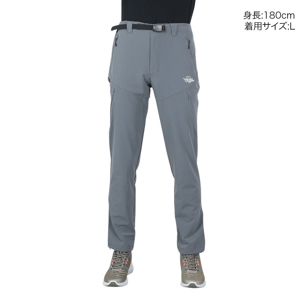 POLEWARDS（メンズ）パンツ ボトム CORDURA VERSATILE PANTS PW27JC36GRY グレー ウエスト調節 サイズM~3L