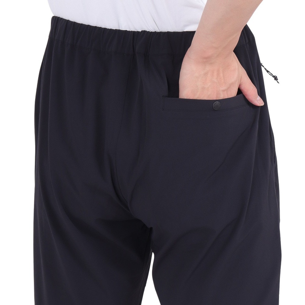 スノーピーク（snow peak）（メンズ、レディース）パンツ ボトム Strech Cloth パンツ SPS-PA-21AU002BK ブラック ウエスト調節 ストレッチパンツ