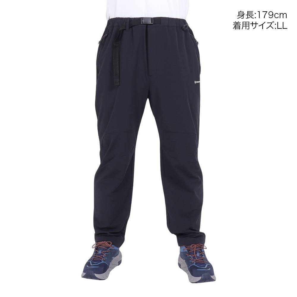 スノーピーク（snow peak）（メンズ、レディース）パンツ ボトム Strech Cloth パンツ SPS-PA-21AU002BK ブラック ウエスト調節 ストレッチパンツ