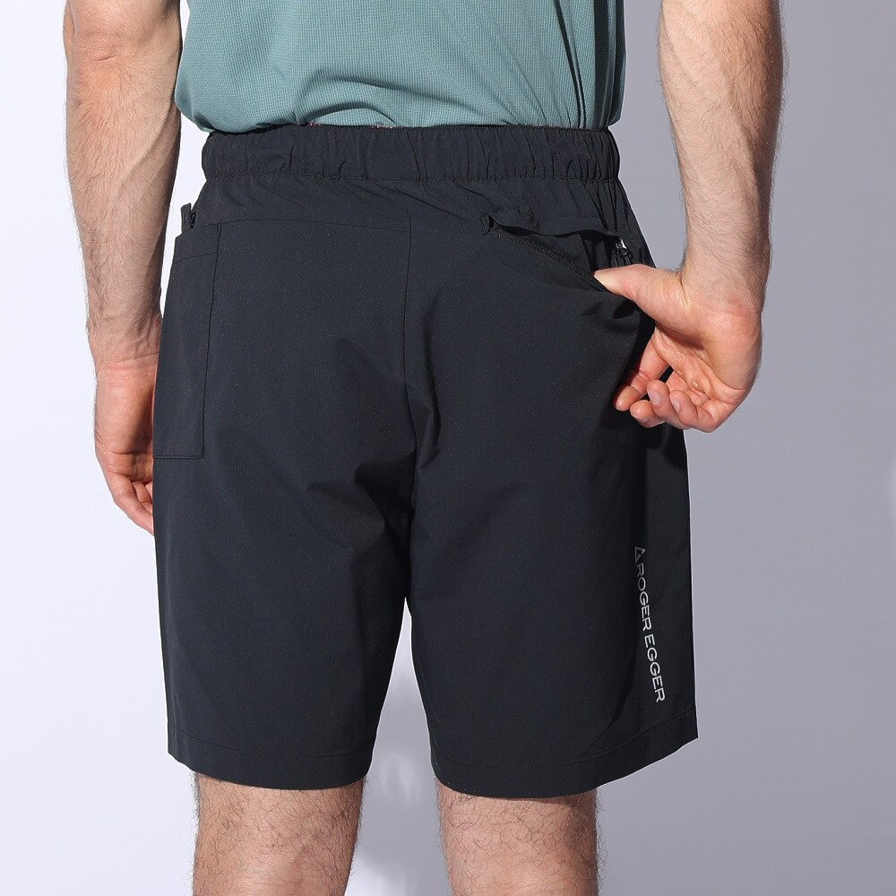 ロジャーエーガー（ROGEREGGER）（メンズ）パンツ ボトム ベルクショーツ RE24SHY5610019 BLK