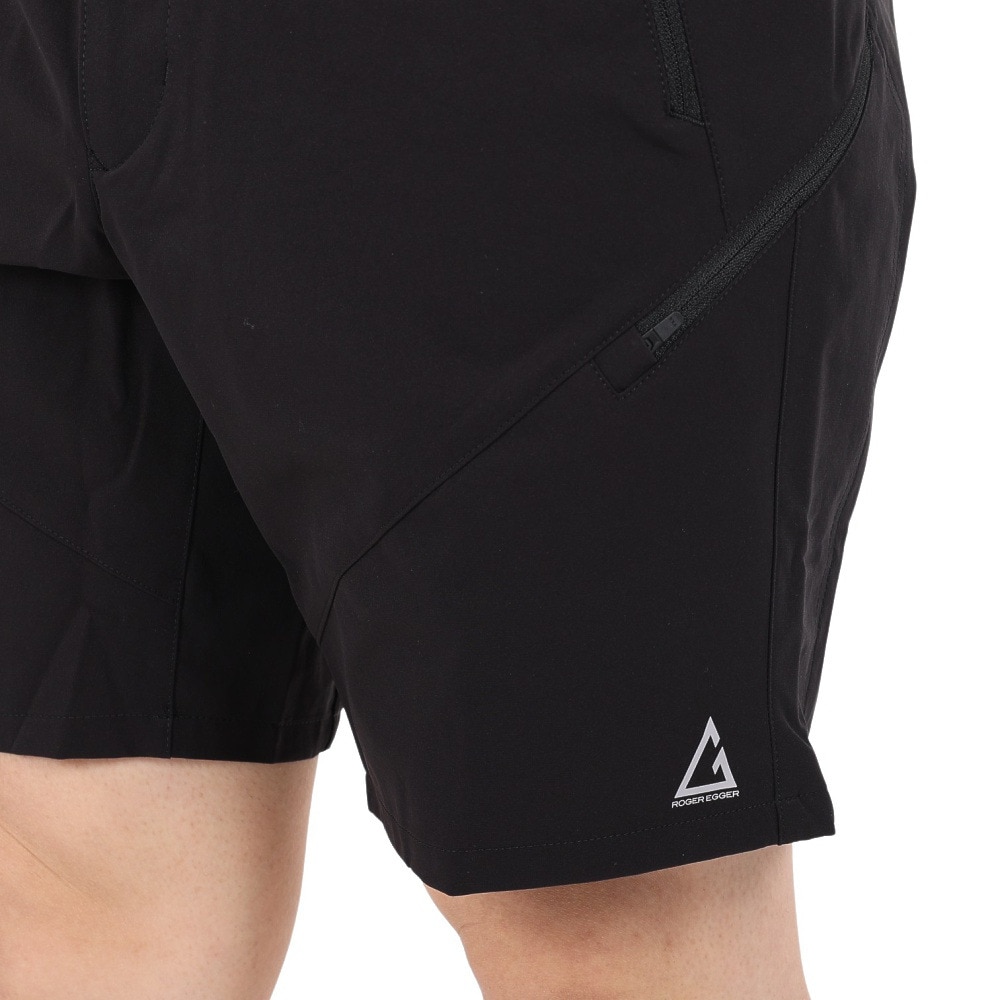 ロジャーエーガー（ROGEREGGER）（メンズ）スイスブランド 撥水 4Way ストレッチ BYFARDRY EX ショートパンツ RE2STN561021 BLK ブラック