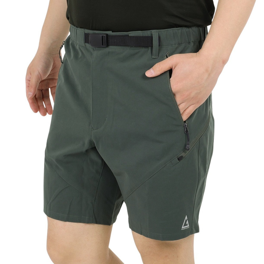 ロジャーエーガー（ROGEREGGER）（メンズ）スイスブランド 撥水 4Way ストレッチ BYFARDRY EX ショートパンツ RE2STN561021 GRY グリーン