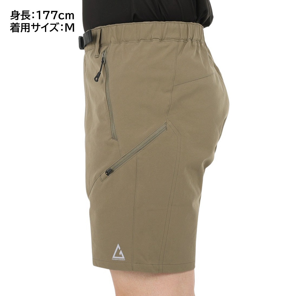ロジャーエーガー（ROGEREGGER）（メンズ）スイスブランド 撥水 4Way ストレッチ BYFARDRY EX ショートパンツ RE2STN561021 OLIVE オリーブ