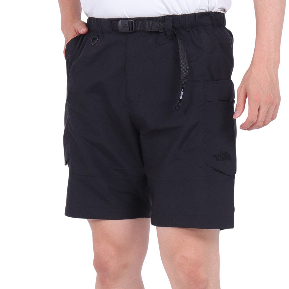 ノースフェイス（THE NORTH FACE）（メンズ）ショートパンツ クラスファイブカーゴショーツ NB42332 K ブラック  アウトドア・キャンプ用品はエルブレス