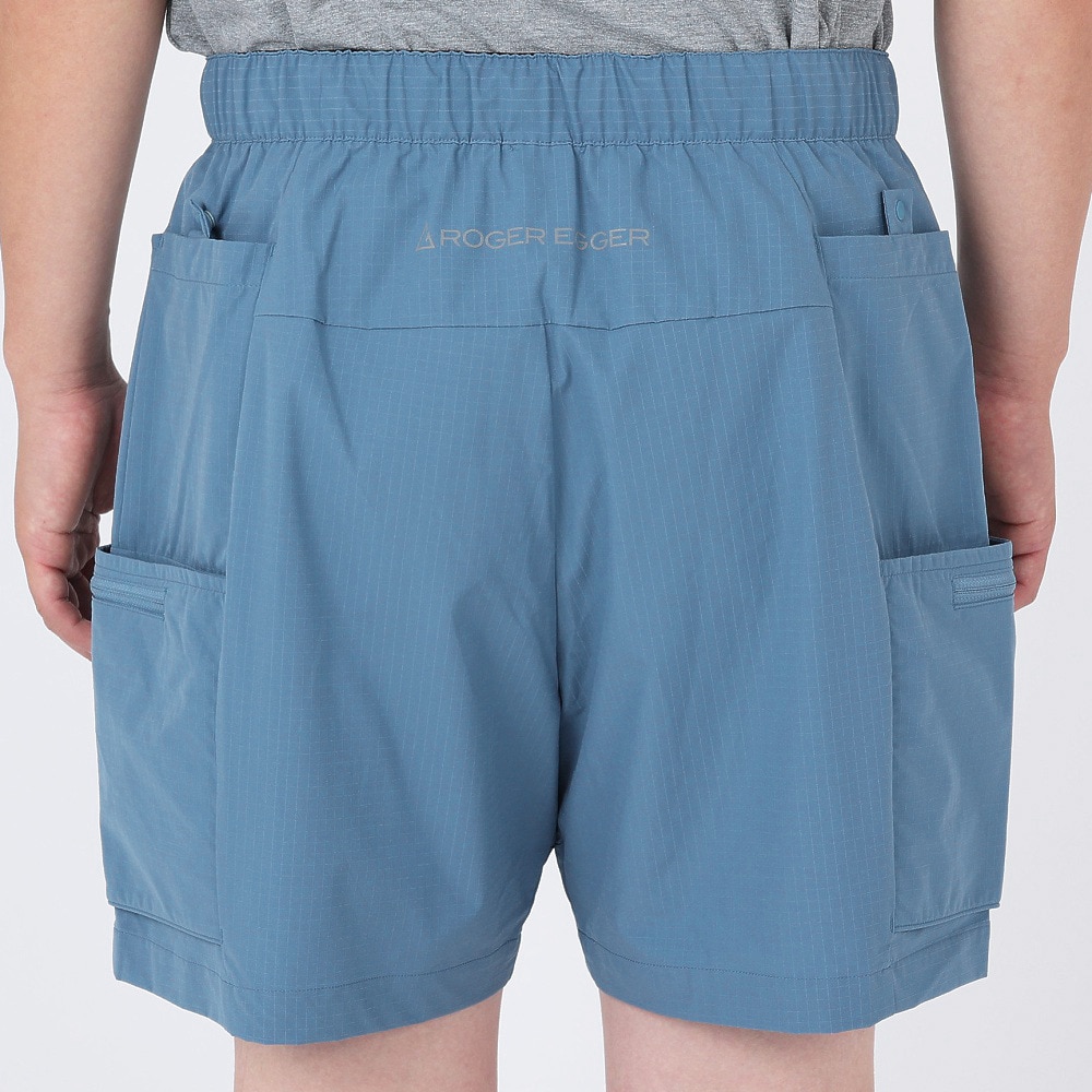 ロジャーエーガー（ROGEREGGER）（メンズ）ショートパンツ 6ポケットショーツ デュアル RE23SVT5610019BLU ブルー