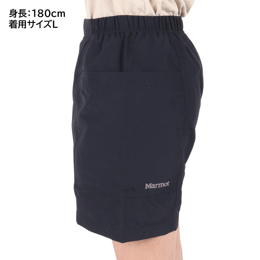 マーモット（Marmot）（メンズ）撥水 耐久 ショートパンツ ショーツ ロックハーケンショートパンツ TOMTJD94 BK ブラック
